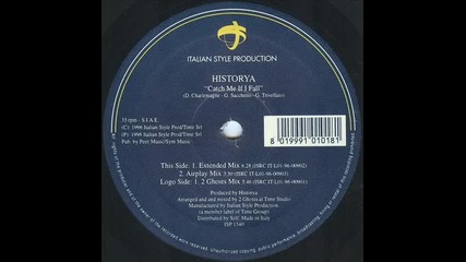 Historya - Catch Me If I Fall (airplay mix)
