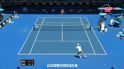 Томаш Бердих - Виктор Троицки ( Australian Open 2015 )