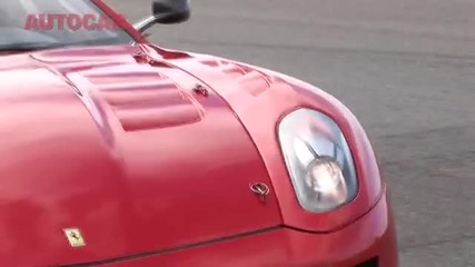 Ferrari 599xx driven by autocar.co.uk
