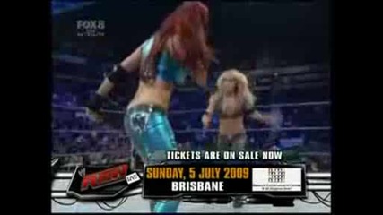 Michelle Mccool Vs. Maria Divas Champiuonship Match