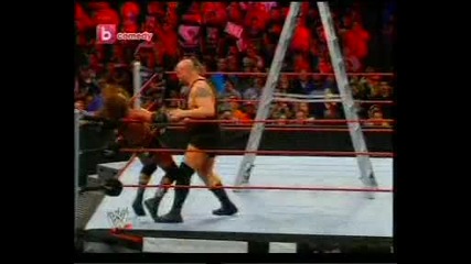 Tlc Dx vs jericho & Big Show part 2 (стълби) 