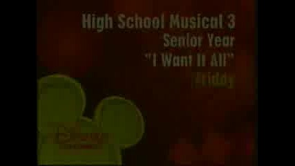 Hsm3 - I Want It All Music Video Premiere