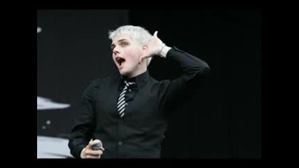 Gerard Way With Blonde Or Black Hair