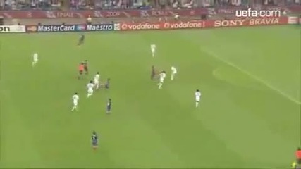 Fc Barcelona Vs Manchester United 2 - 0 Etoo, Messi