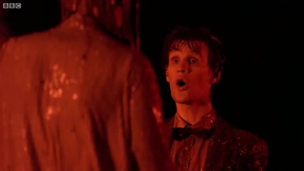 The Doctor and Amy get gunged! - Doctor Who - Bbc