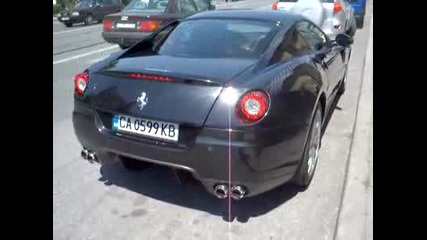 Ferrari Fiorano 599 Gtb F1 Звук
