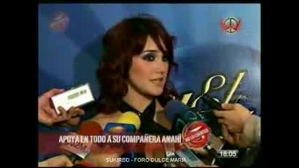 Dulce Maria Говори За Бебето На Пончо :)