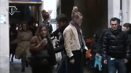 fashiontv Ftv.com - Christian Lacroix Arrivals Paris Fall Winter 09 - 10 