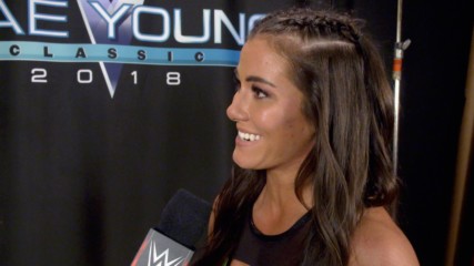 Kacy Catanzaro recounts her post-match interaction with Triple H: WWE.com Exclusive, Oct. 3, 2018