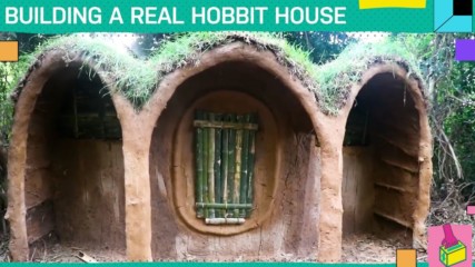 Hobbit house timelapse: A house from sticks and mud