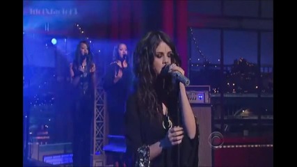 Selena Gomez - Come And Get It - David Letterman