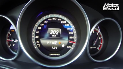 Ускорение от 0 до 305 km/h с Mercedes Amg 4 matic !