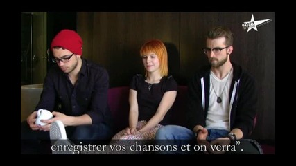 New!!! Interview in Paris 