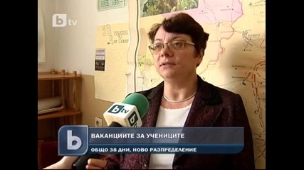 Ваканциите през учебната година