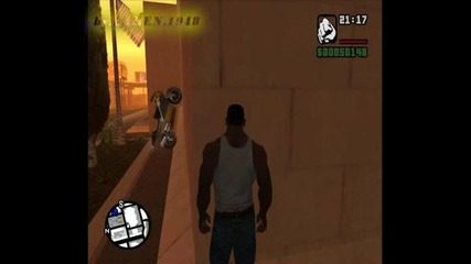 Grand Theft Auto San Andreas - Мотора си остава във въздуха.Човека умира от сърдечен удар.