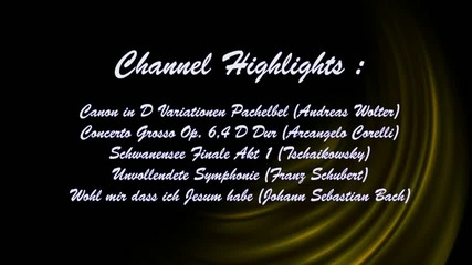 Classic Music Club Channel Highlights (programmtipps) 