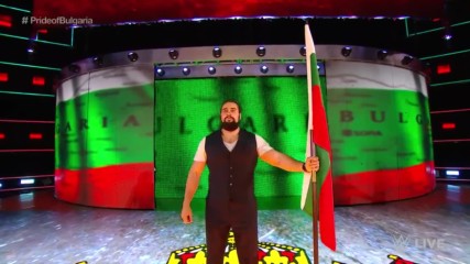 Българският химн и специална церемония във WWE заради РУСЕВ : Разбиване, 26 септември 2017