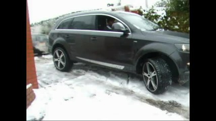Audi Q7 Quattro v deistvie! 