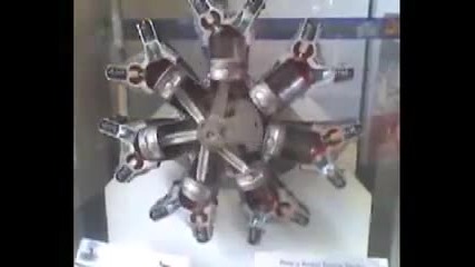 How a Radial Engine Works 