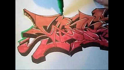 Graffiti - skica 