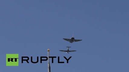 UK: Queen Elizabeth II marks 75th anniversary of Battle of Britain with flypast