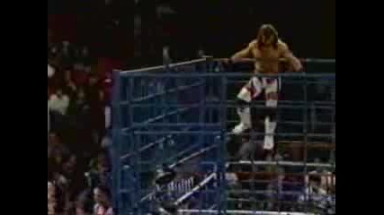 Bret Hart Vs Shawn Michaels - Cage Match