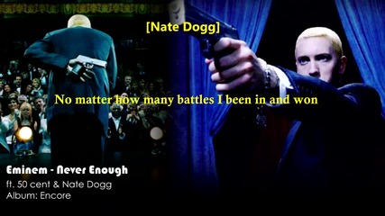 Eminem ft. 50 cent & Nate Dogg - Never Enough (hd)
