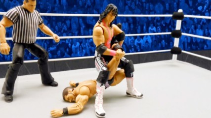 Bret "Hit Man" Hart vs. Bobby Roode: Action Figure Showdown