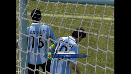 Argentina - Kote D`ivoare goal L.messi (fifa 12 )