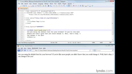 Научи XHTML и HTML с Lynda.com (Текст 12част)
