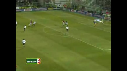 16.02 Парма - Милан 0:0, 1000 Мач На Малдини