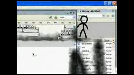 Флаш Анимация   Stick Figure Атакува Своя Създател