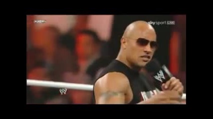 Wwe Raw - The Rock Returns! (monday 14th February 2011) 