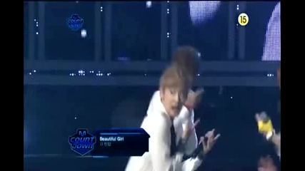 [hd]110728 Teen Top - Beautiful Girl No More Perfume On You Live[m Countdown Comeback Stage]