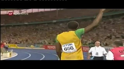Болт отиде в друго измерение - 19.19 секунди на 200 м 