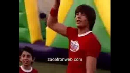 Zac Efron Hits Ball 