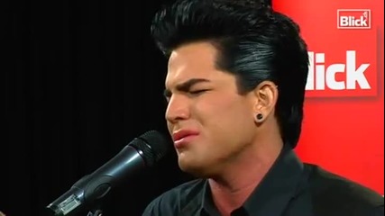 Adam Lambert - Sleepwalker (live Unplugged Blick.ch Zurich Switzerland)