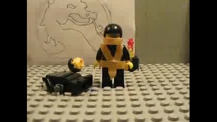 Lego Mortal Kombat - Scorpion & Raiden 