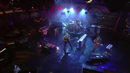 Coldplay - Major Minus (live on Letterman)