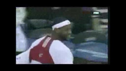 Lebron Sick Warm Up Dunk