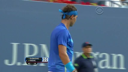 Nadal vs Djokovic - Us Open 2011! - The Full Match! - Part 4/16!