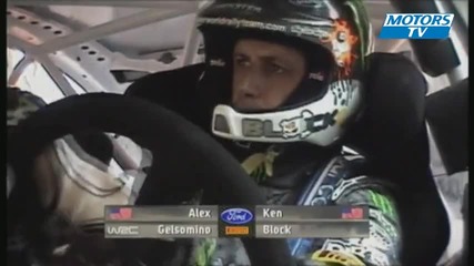 Wrc Crash Wilson and Block in Mexico 2010