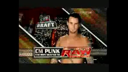 Cm Punk Drafted To Raw