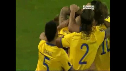 07.09.2010 Швеция 4 - 0 Сан Марино гол на Гранквист 