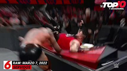 Top 10 Mejores Momentos de RAW: WWE Top 10, Mar 7, 2022