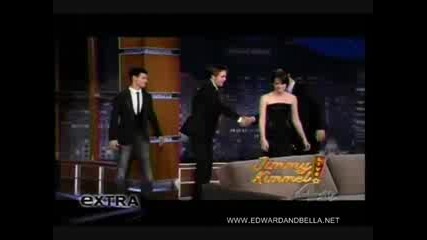 Robert / Kristen Jimmy Kimmel Preview on Extra