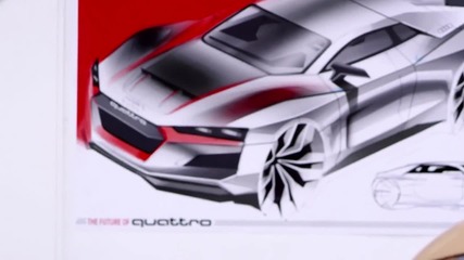 Дизайнерите на Audi Sport quattro concept