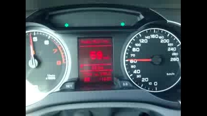 2009 Audi A4 1.8 turbo acceleration 0 - 120 - - 