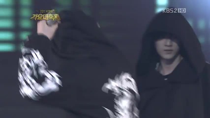 2pm - Electricity + Hands Up @ Kbs Gayo Daejun (30.12.2011)