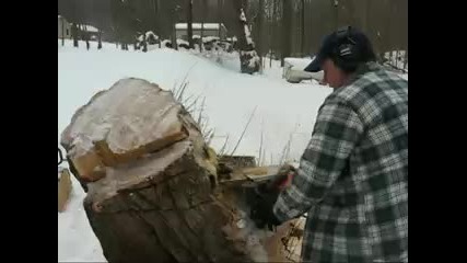 Metallica - Fight Fire With Fire Video - Dueling Chainsaws 